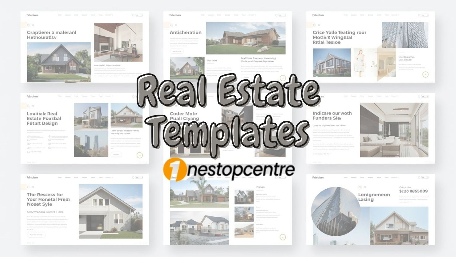 Editable Canva Real Estate Buyer & Seller Guide templates shown in modern neutral style