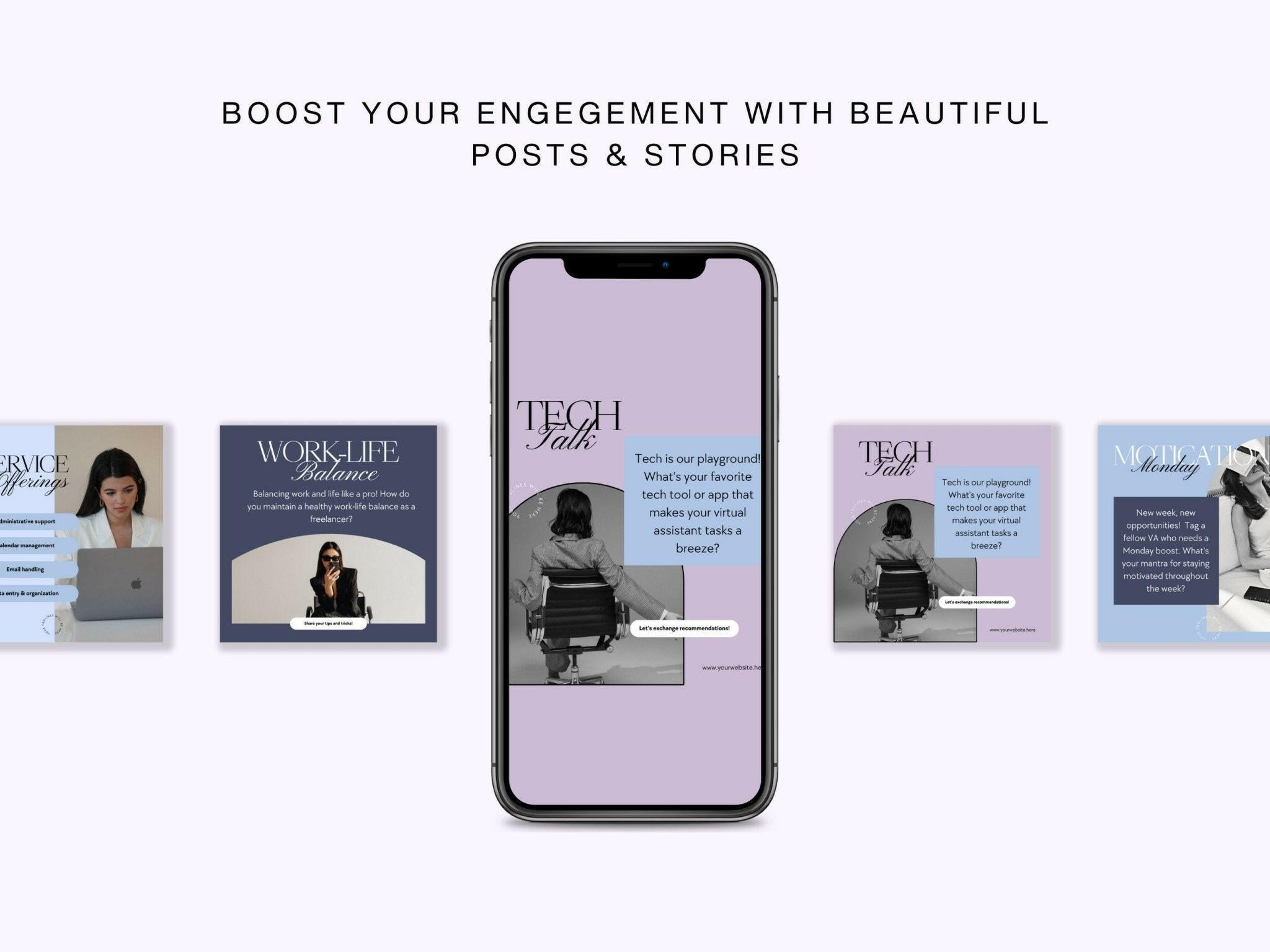 Instagram marketing kit for virtual service providers