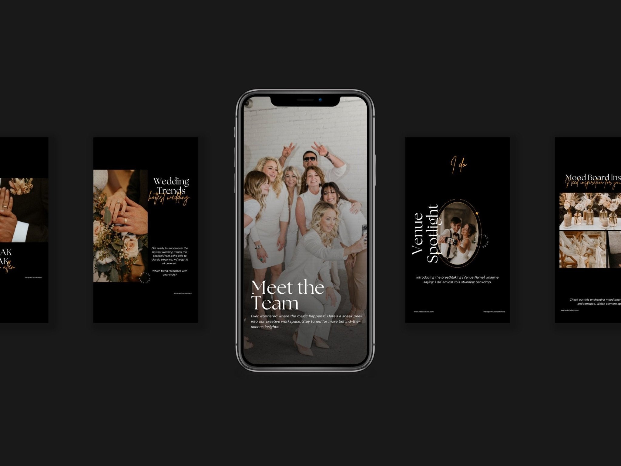 Canva templates for wedding planners