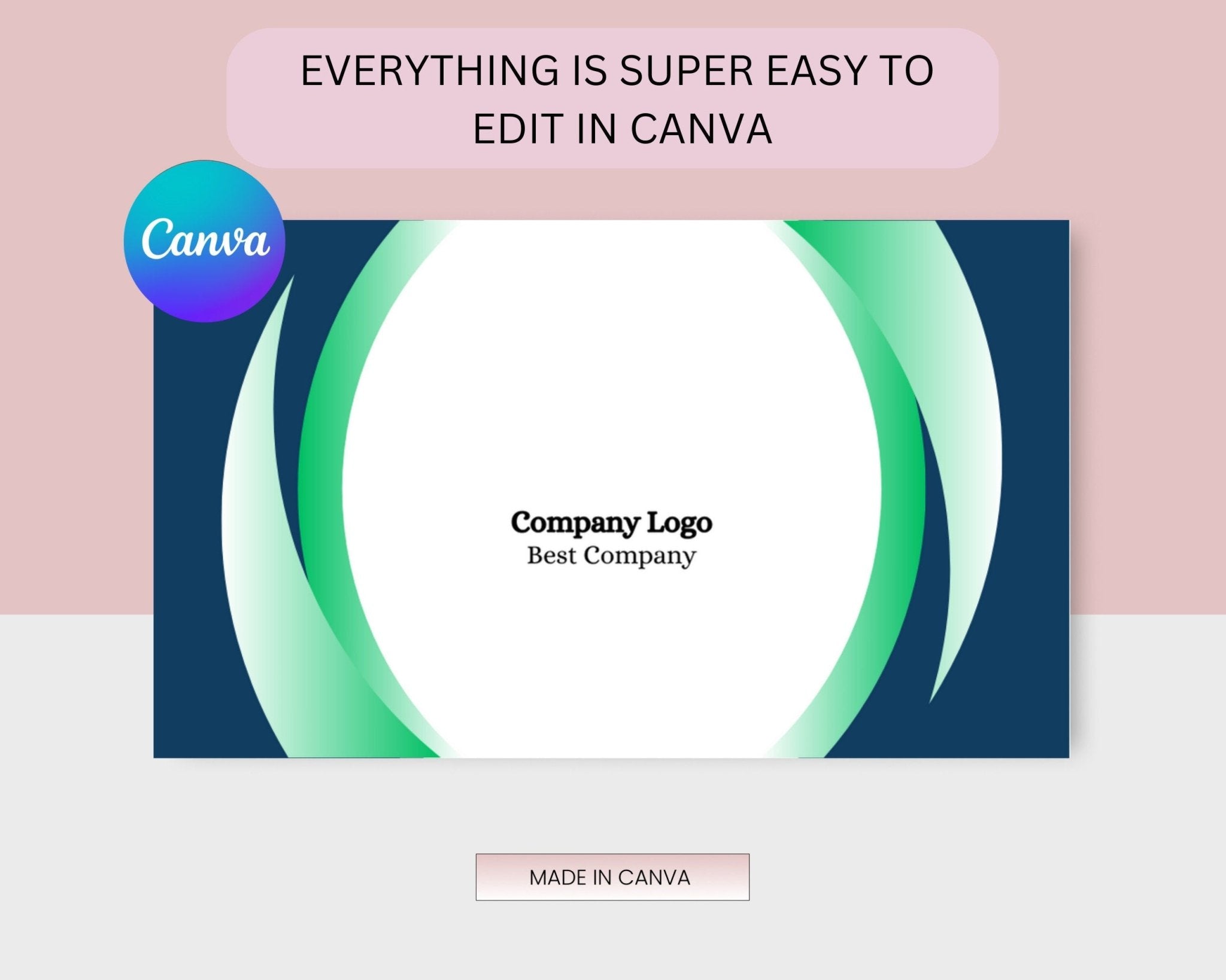 Printable business card for entrepreneurs and creatives