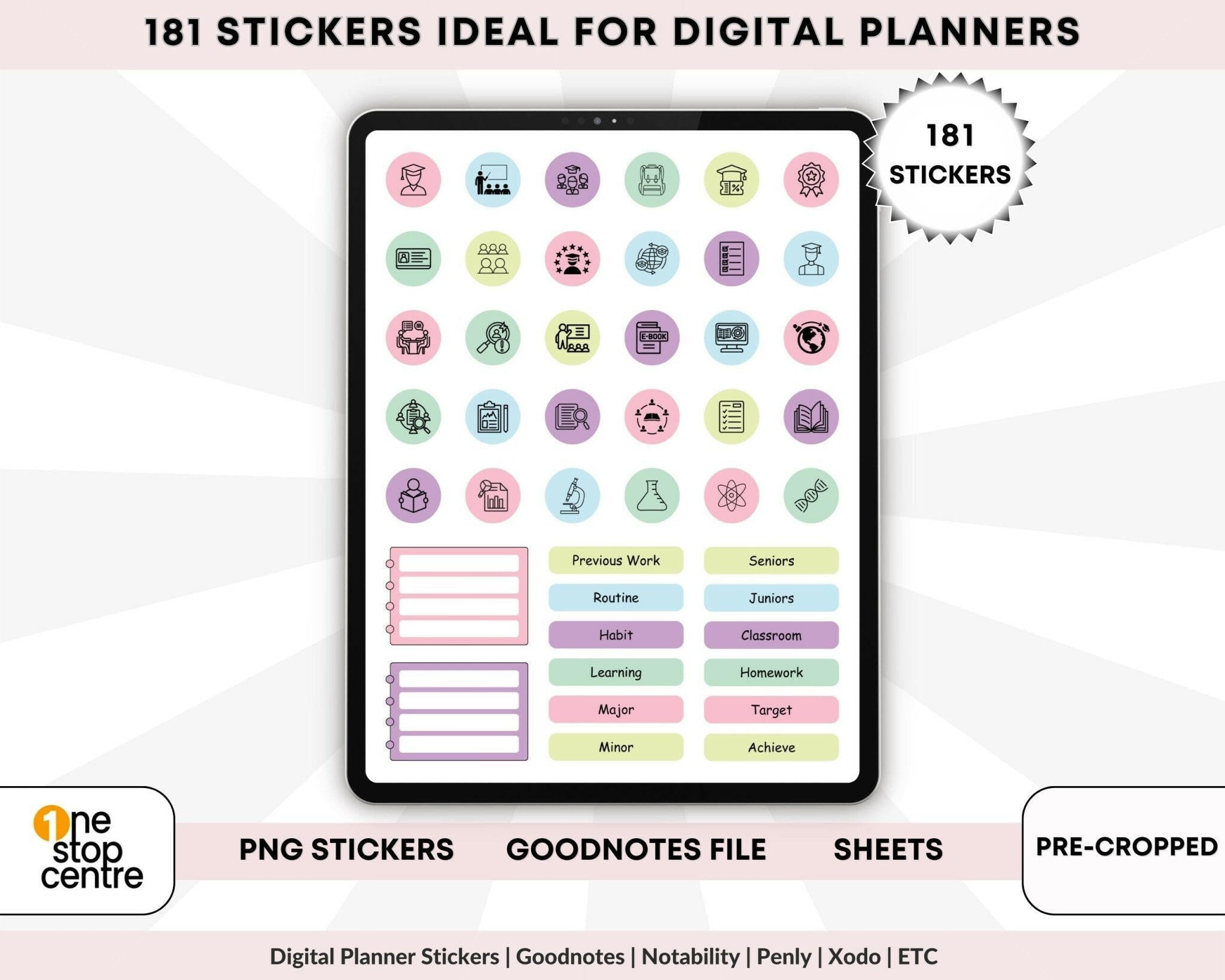 Close-up of due date and priority flags layered over typed notes