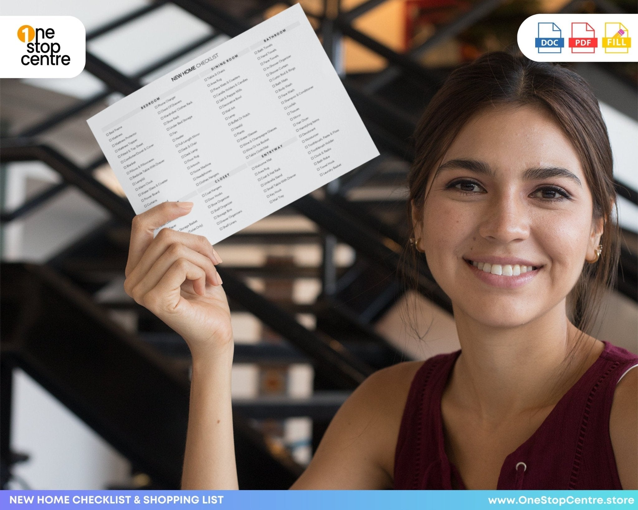 Comprehensive home essentials checklist