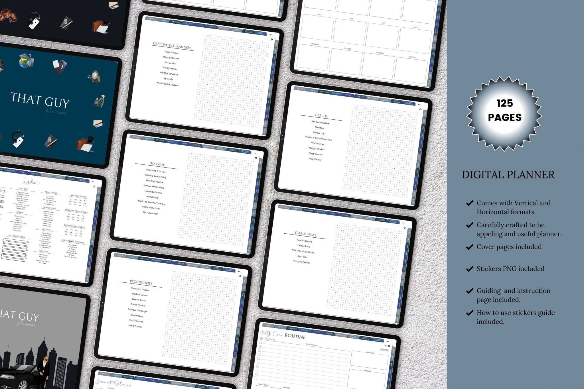 Finance tracking and monthly budget sheet from the digital planner