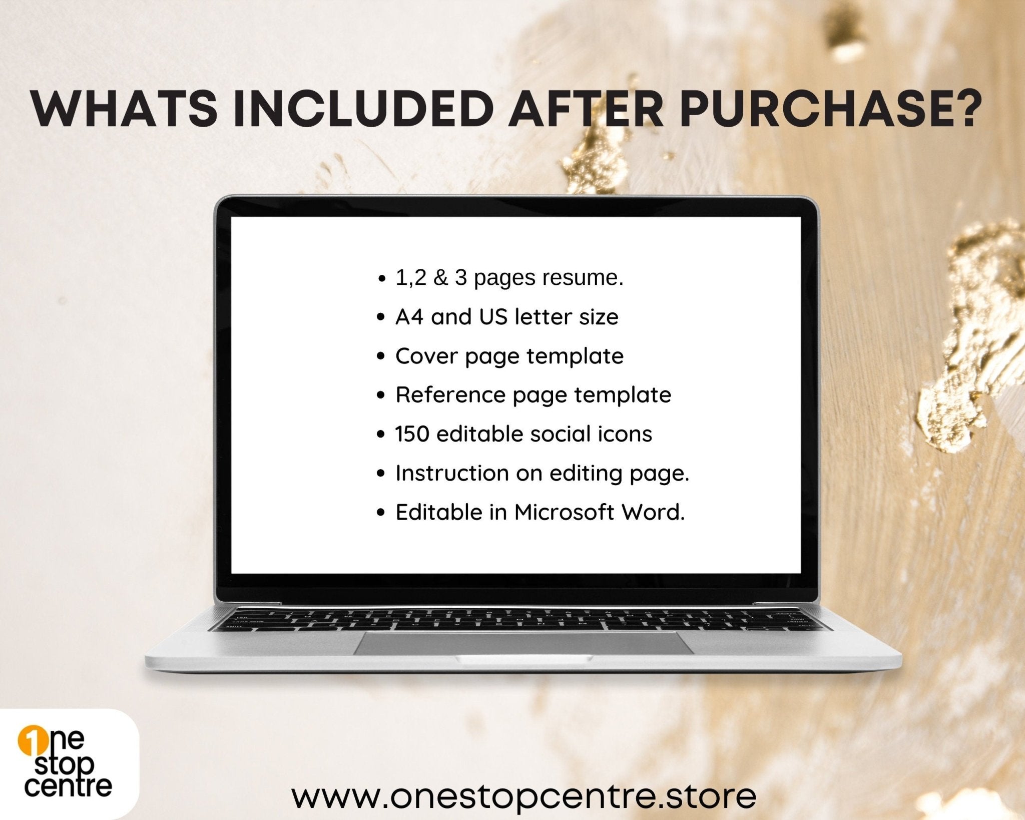 Instant download ATS resume bundle for job applications