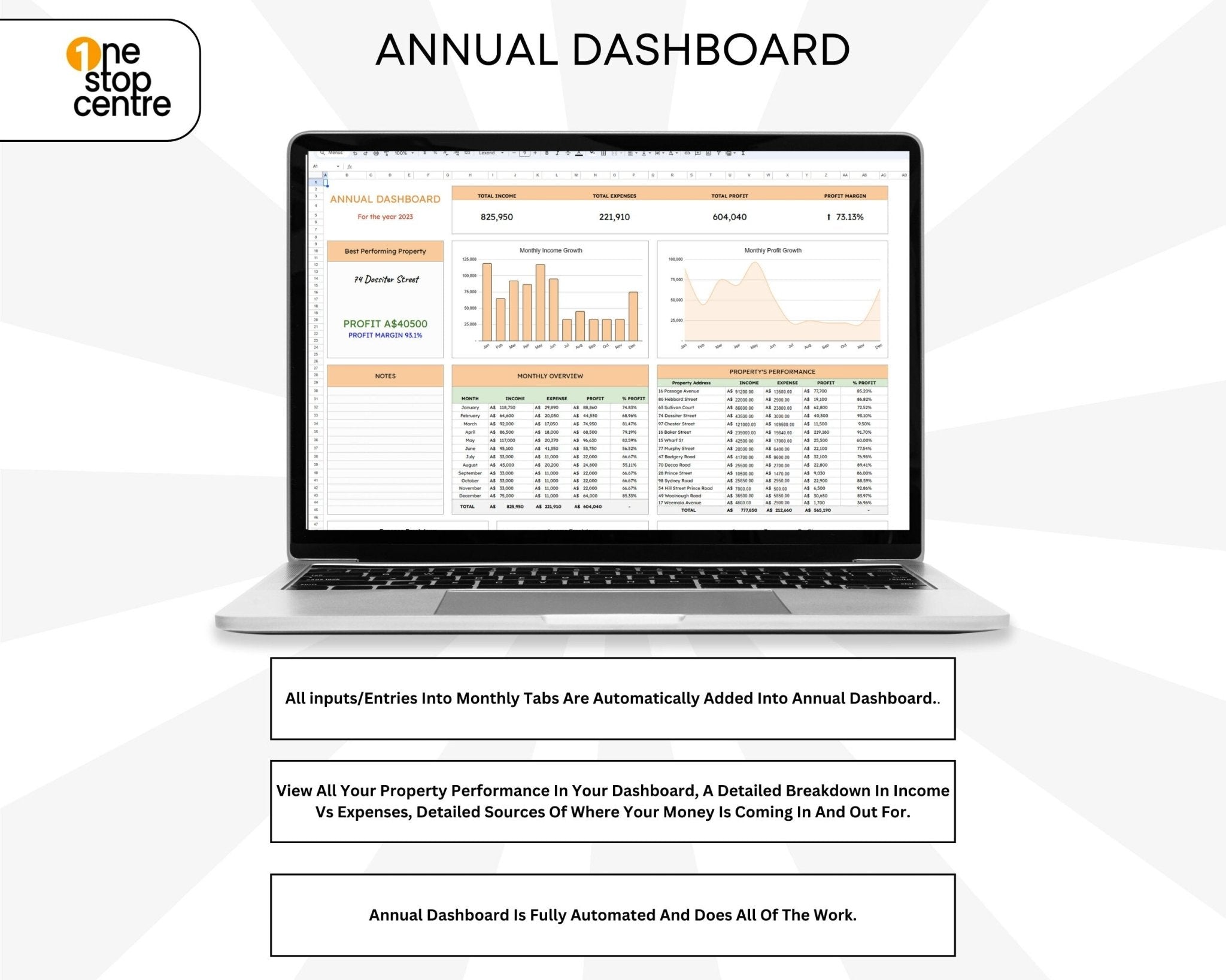 Printable rental expense tracker for real estate investors