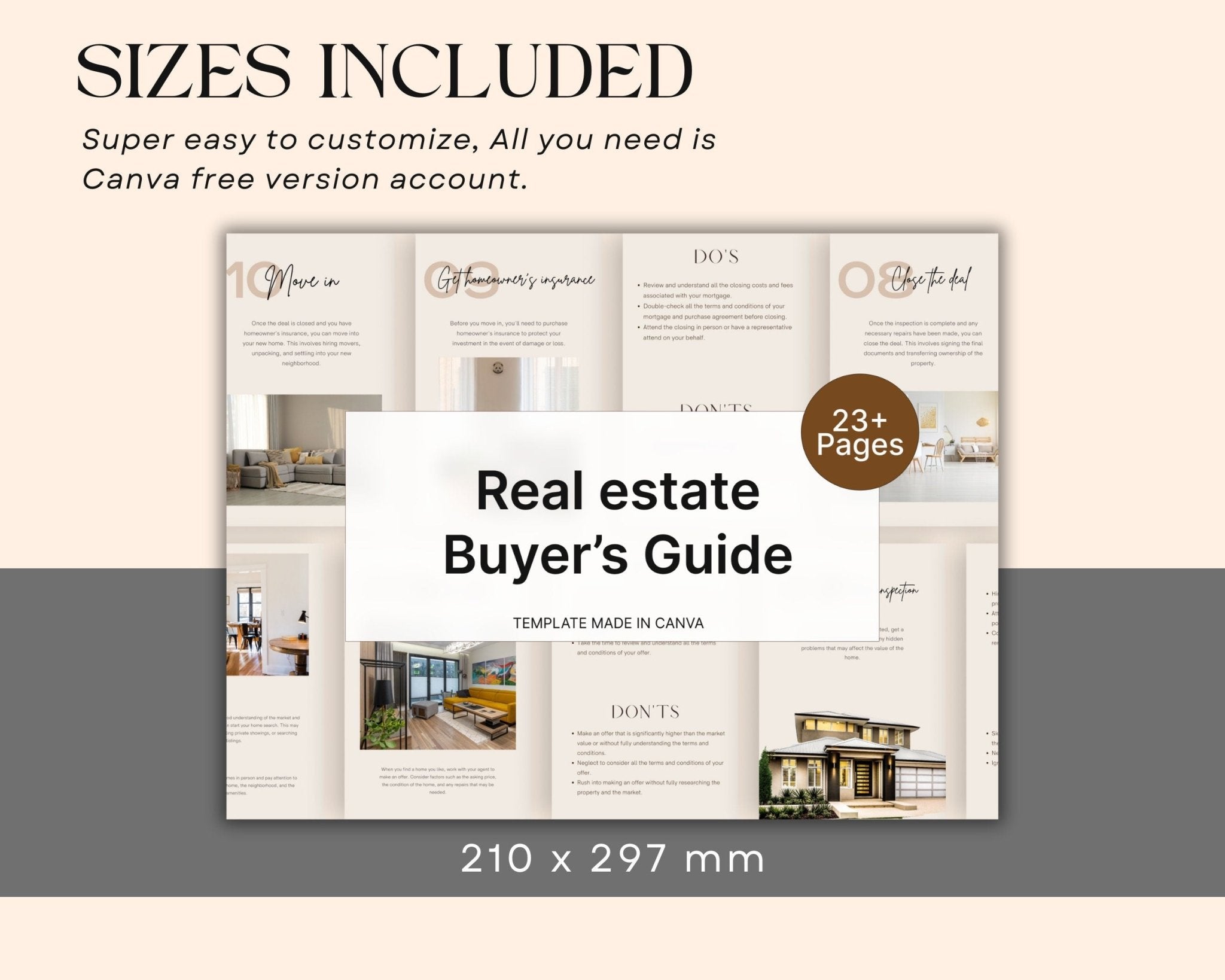 home buyer guide for agents or realtor in property businesses