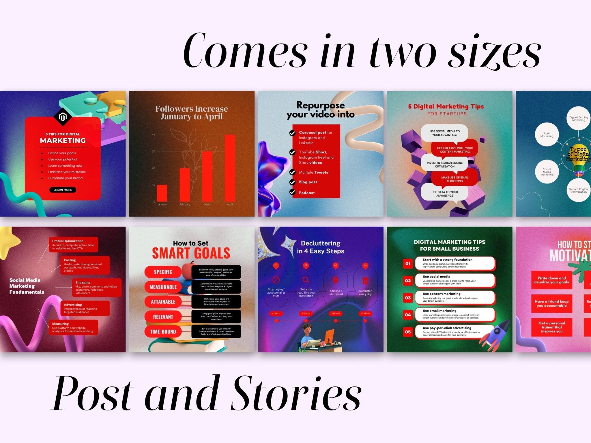 Editable Canva templates for marketing promotions