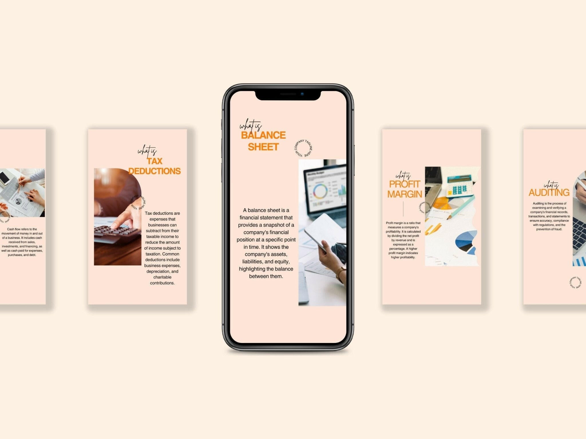 “Tax season promo post template for accounting firms”