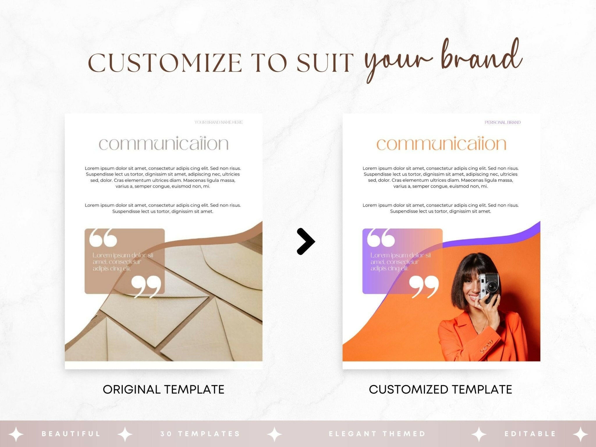 Digital and print-ready client welcome guide templates