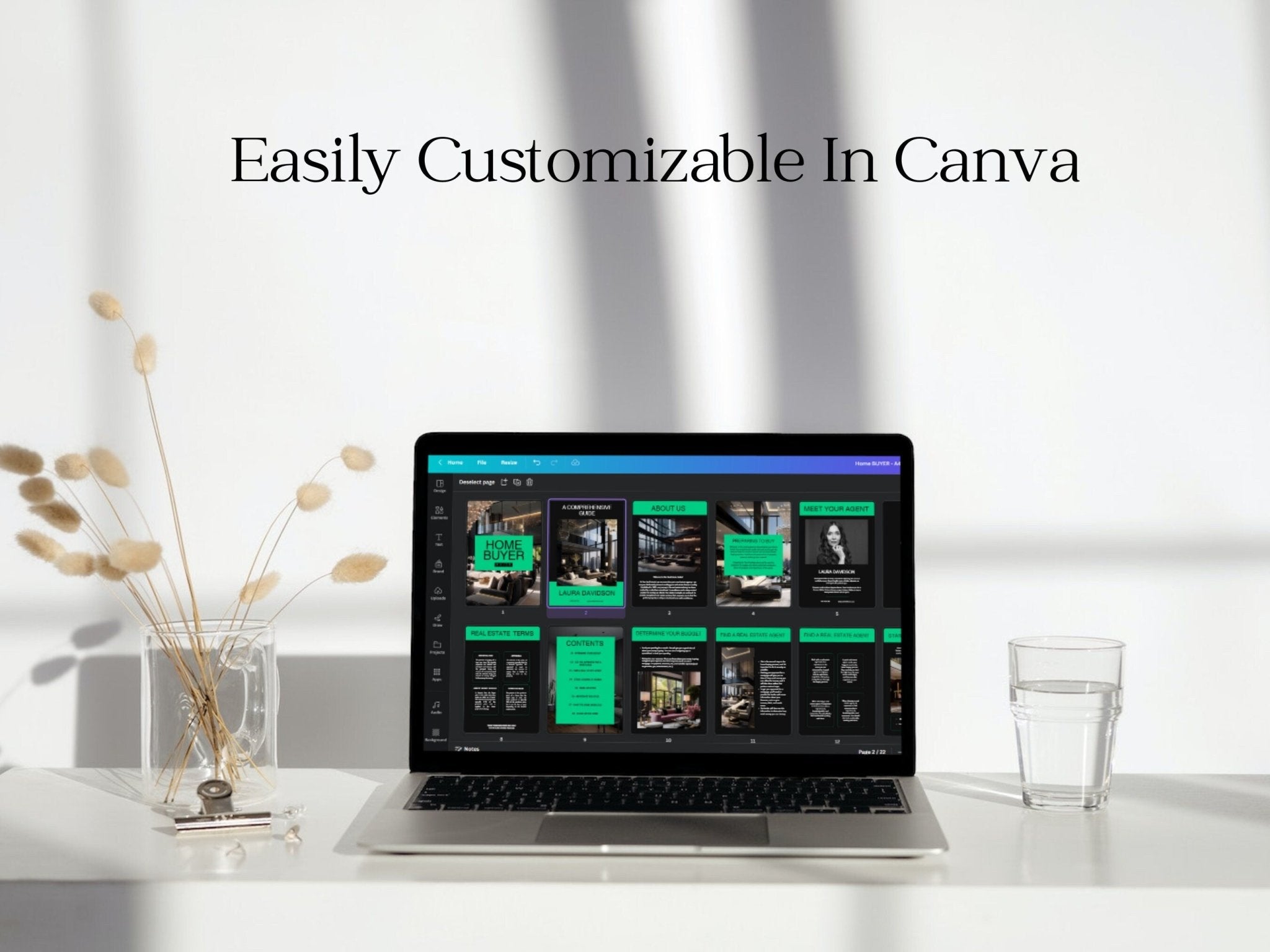 High-quality, print-ready real estate guide templates in A4 and US Letter sizes