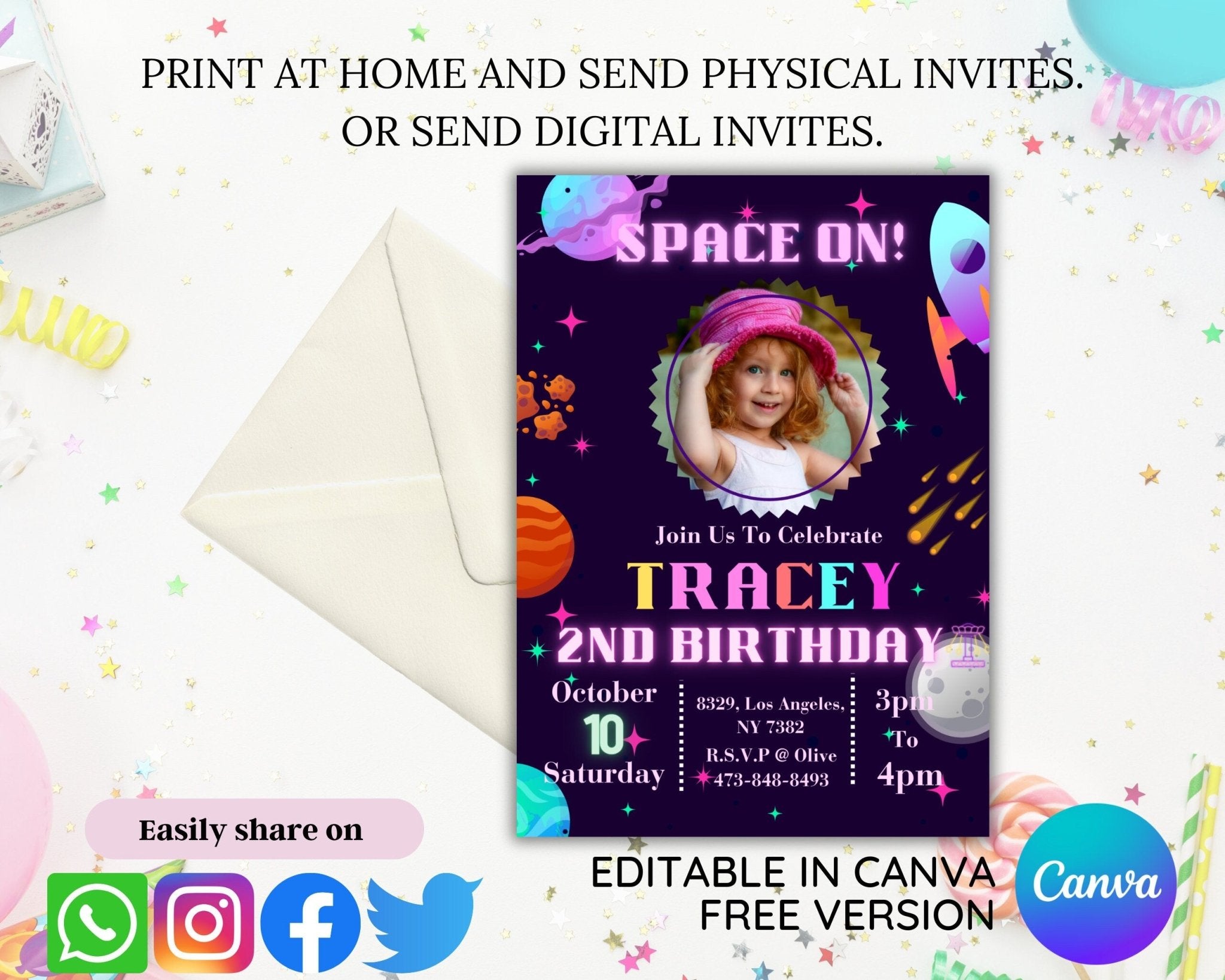 Canva template preview on desktop and mobile