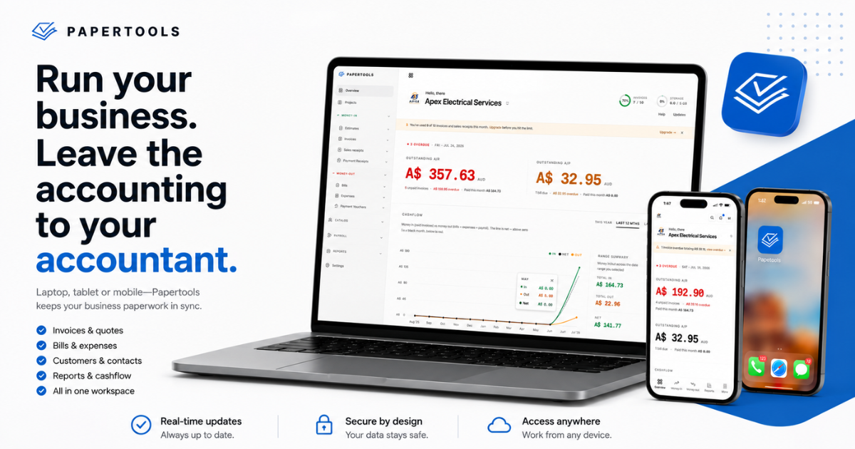 Papertools Has Evolved: From Free Browser Tools to a Complete Small Business Workspace