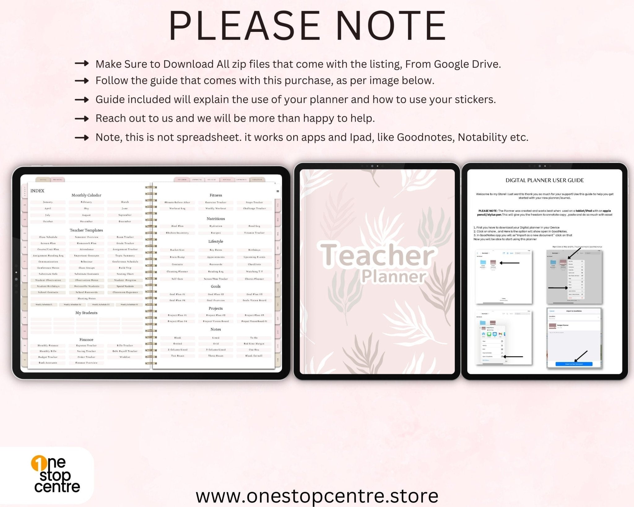 teacher planner with weekly lesson templates