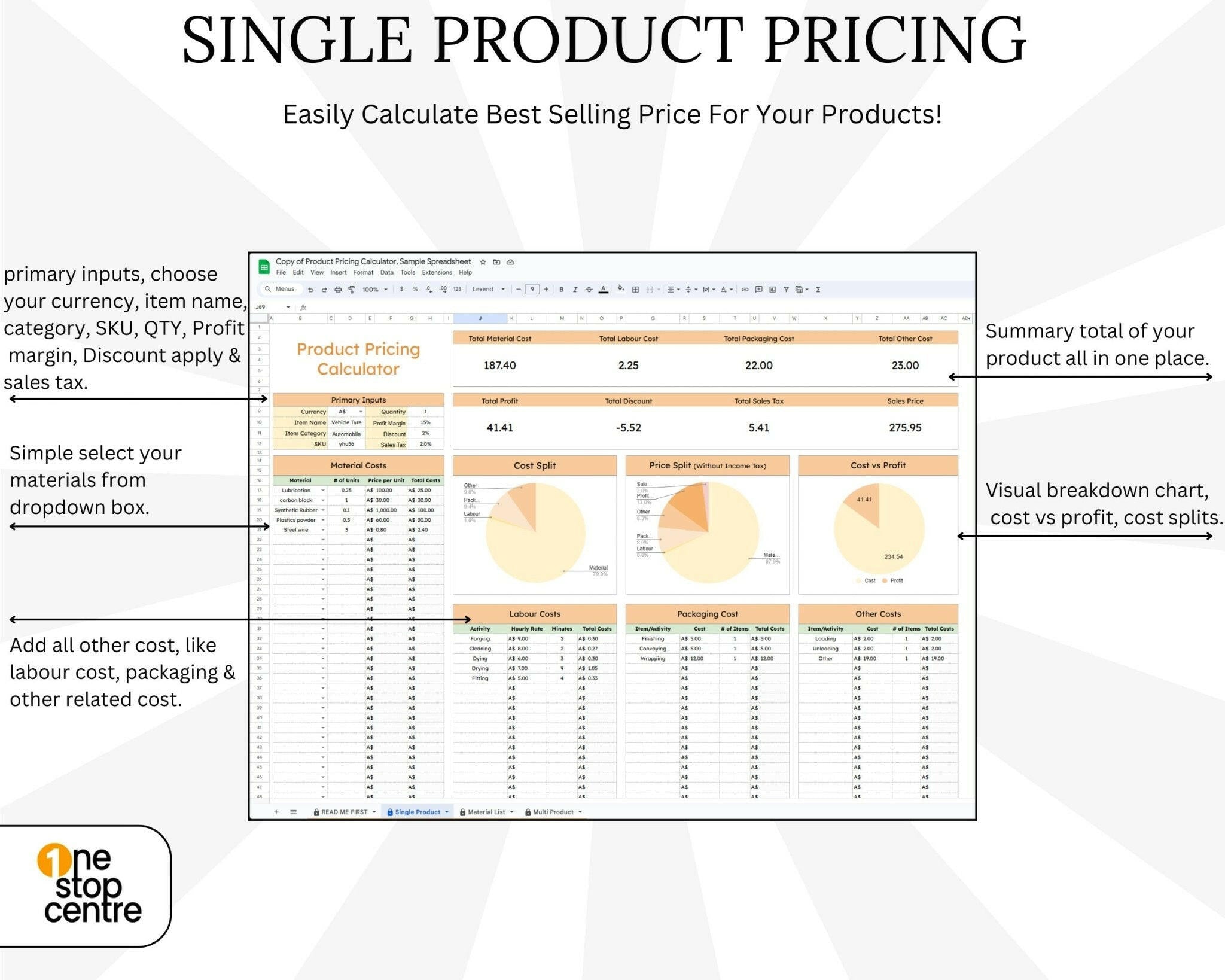 Digital Download for Small Product Pricing

