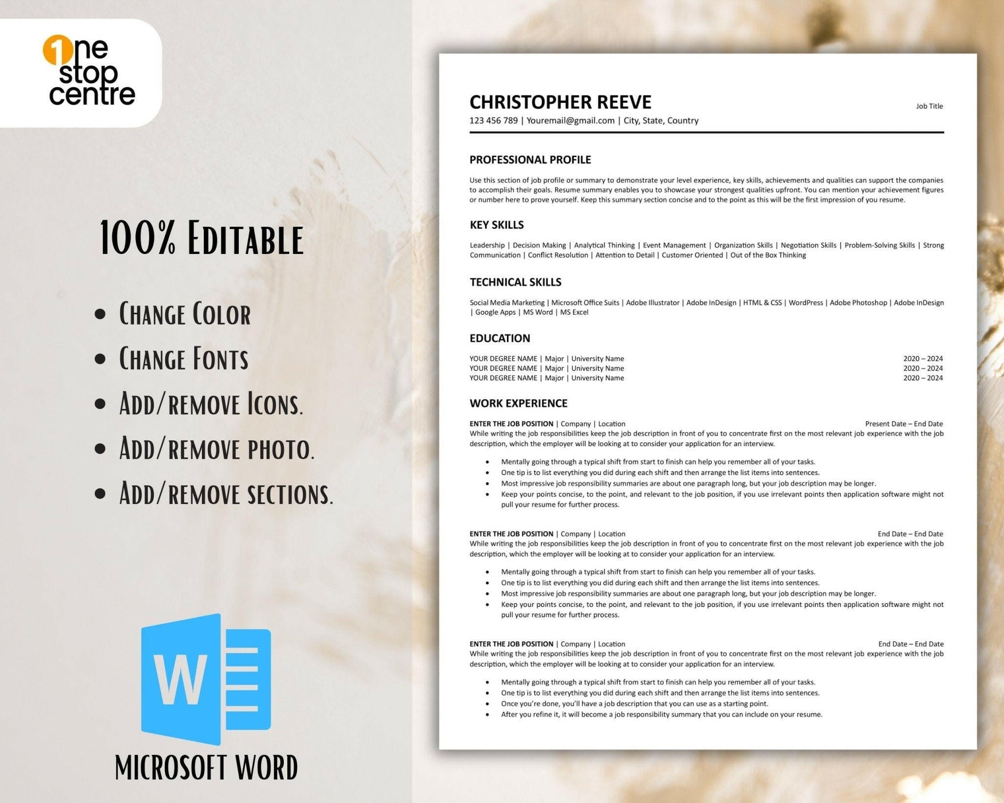 “Modern resume design for job seekers and professionals”