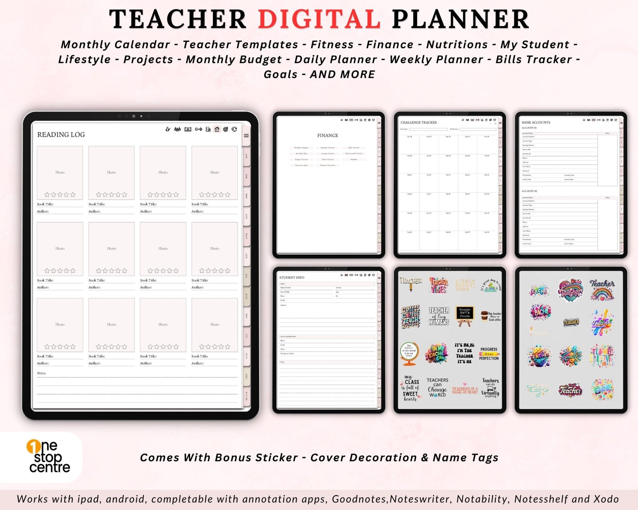 Editable teacher schedule and classroom management template