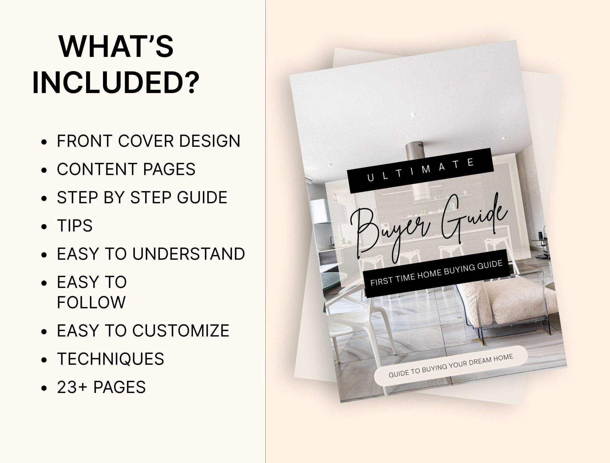 24-page Canva realtor brochure template

