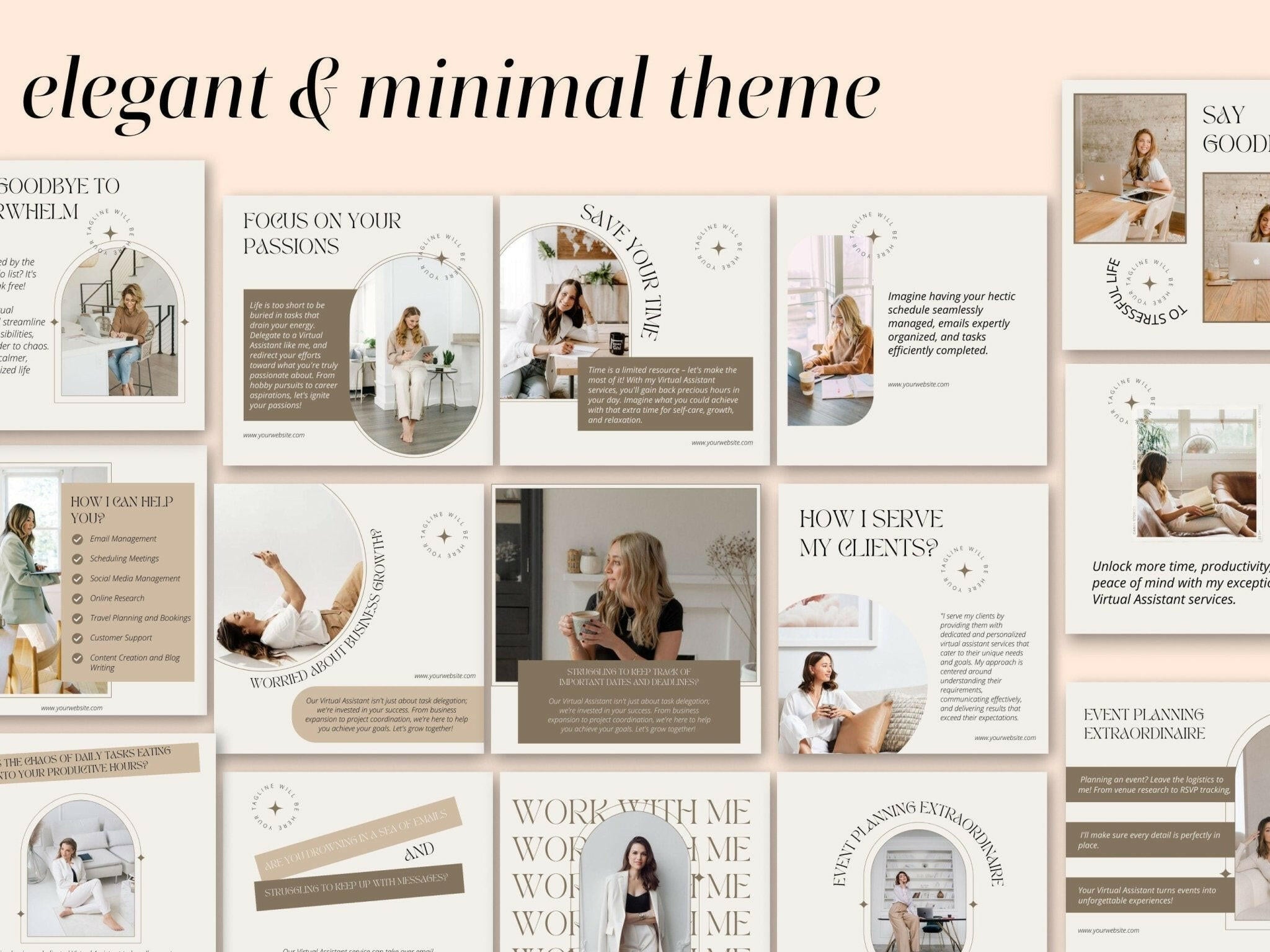 Testimonial post layout for client reviews