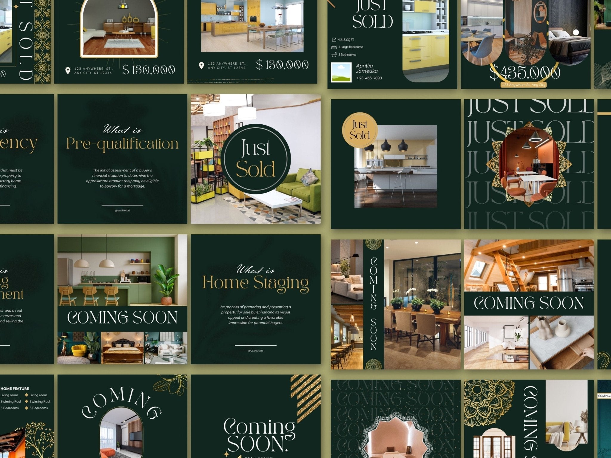 “Real estate social media templates 
