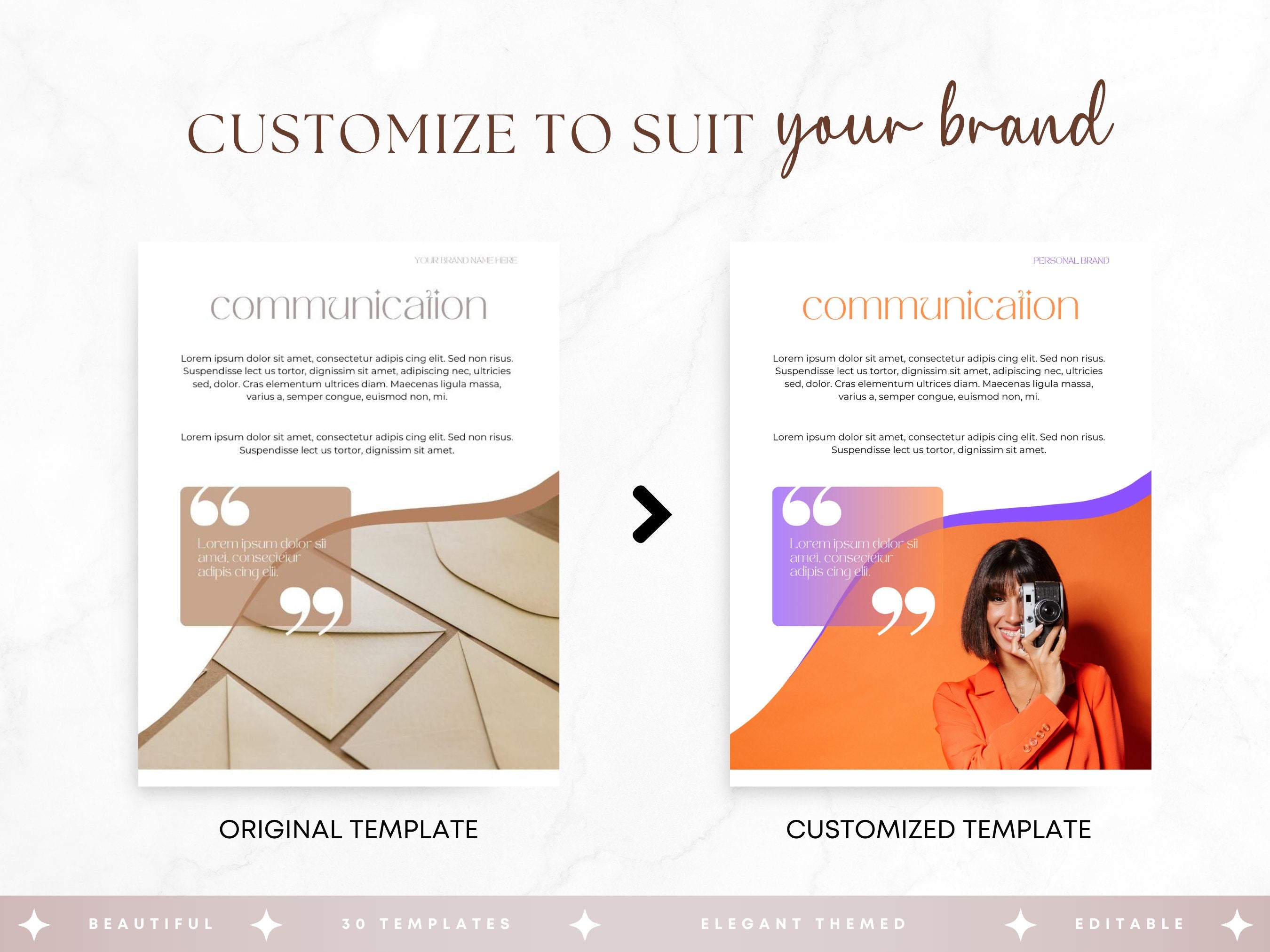 Digital and print-ready client welcome guide templates